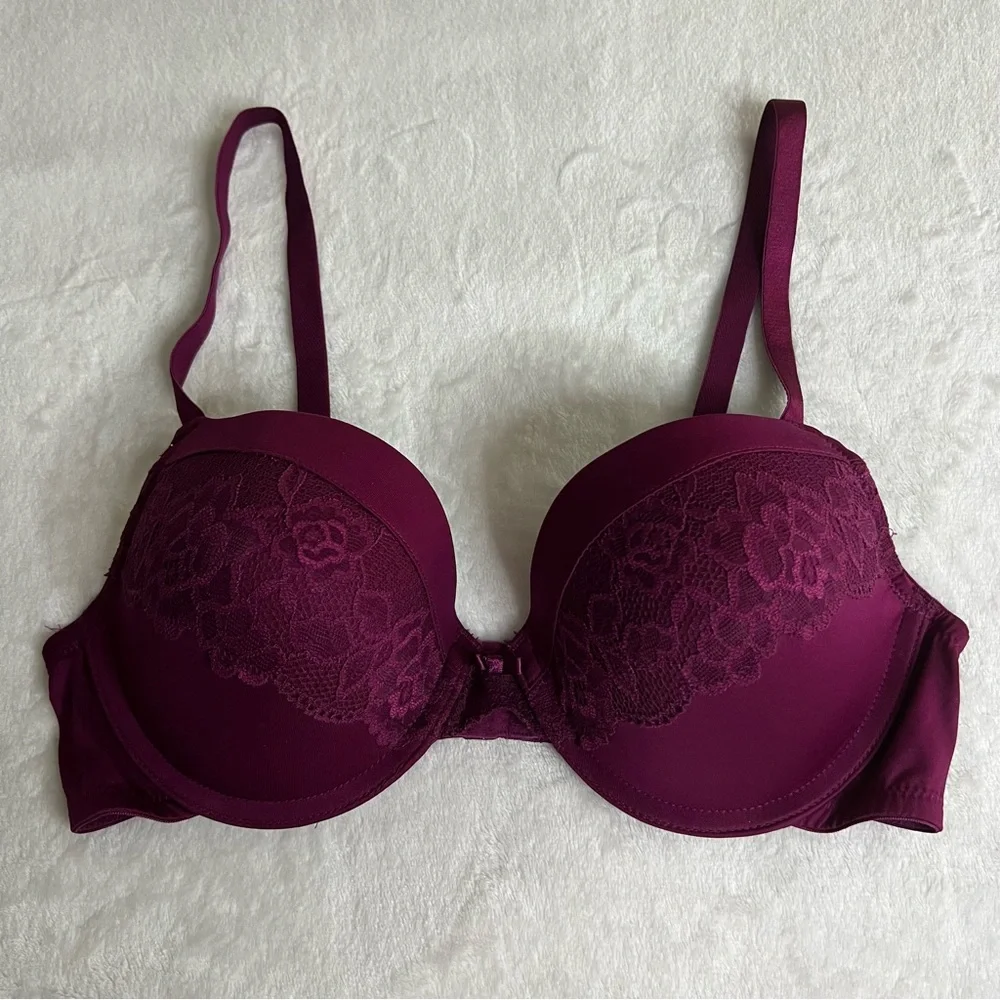 Maidenform Push-Up Bra - 38B, Violet - Picture 9 of 9